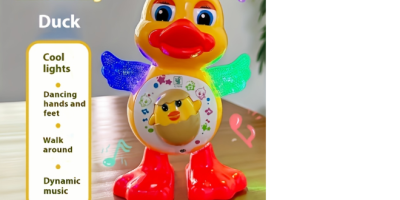 Temu tanzende Spielzeugente