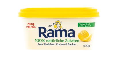 Rama Margarine: Schon zum zweiten Mal weniger drin