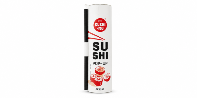 Sushi 4 You Sushi Pop-up Gemüse: Wenig Maki in viel Verpackung 