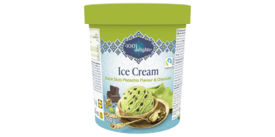 1001 delights Dubai Style Schokolade Pistazien Eis, 500ml/300g