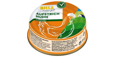 Billa immer gut Hühneraufstrich