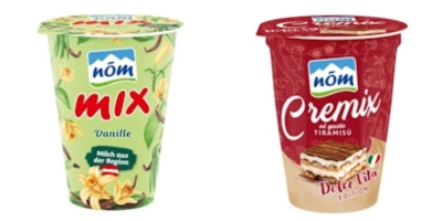 NÖM Mix Vanille und Cremix Tiramisu
