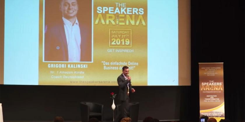 Screenshot of an event video by Grigori Kalinsky