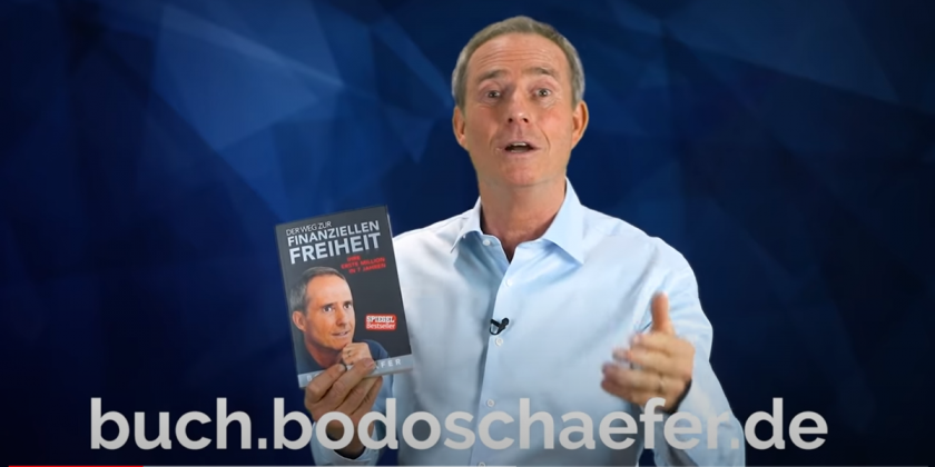 Screenshot YouTube - Bodo Schäfer 24.05.2021