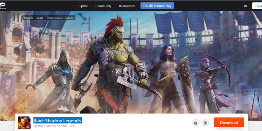 Screenshot des Spiels Raid Shadow Legends