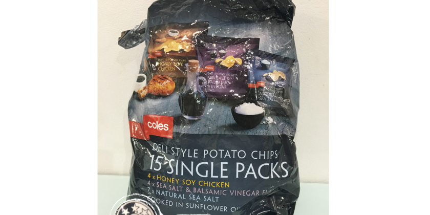Eine Chips-Packung