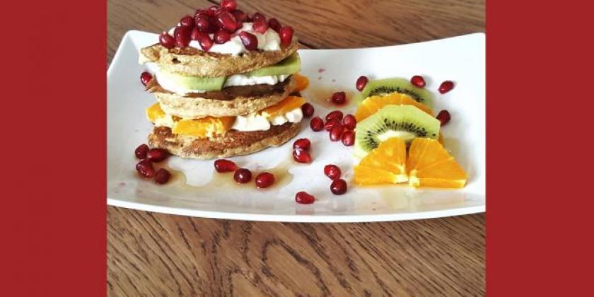 Bananen-Hafer Pancakes