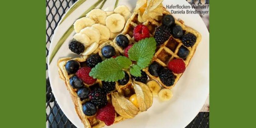 Haferflocken-Waffeln
