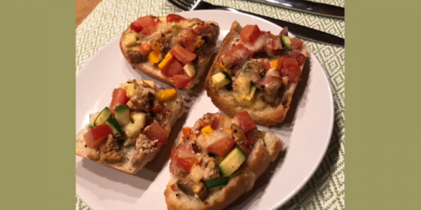 Überbackene Baguettes