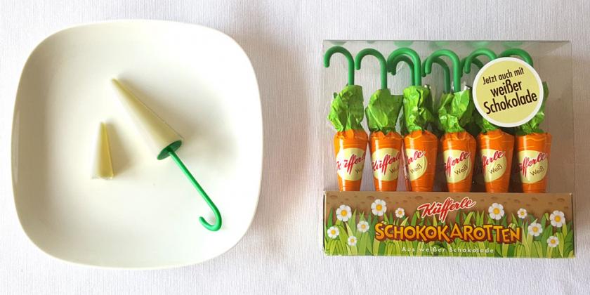 Schokokarotten weiß