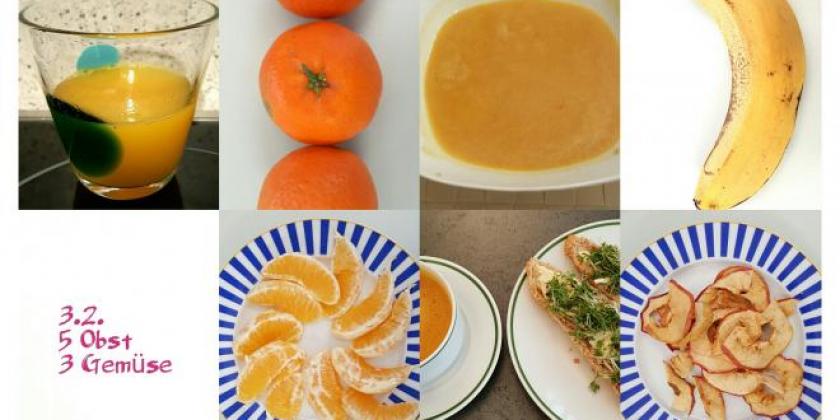 Mehrere gesunde Gerichte, die von der Autorin am 03.02.2017 zubereitet wurden.