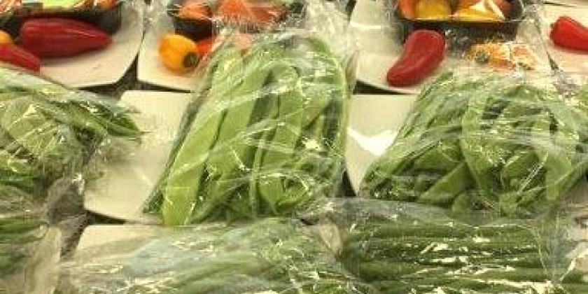 Ein Haufen von verschiedenem Gemüse.