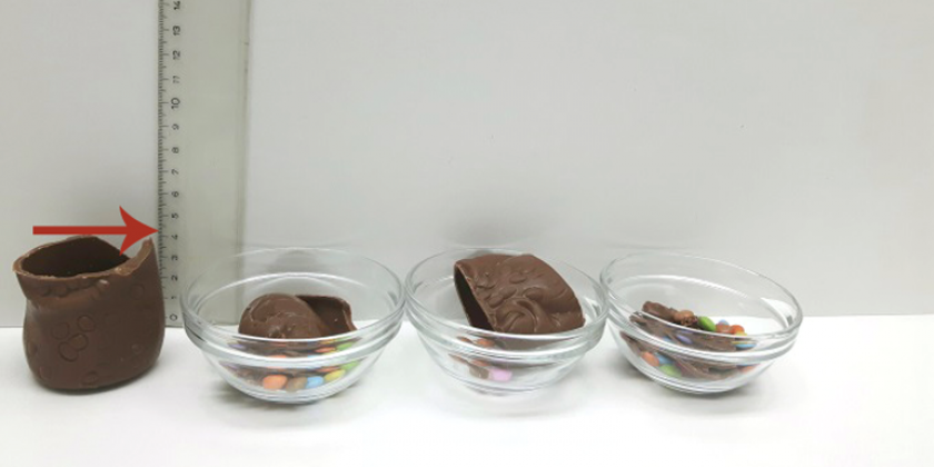 3 Portionen Smarties Klapper Klaus