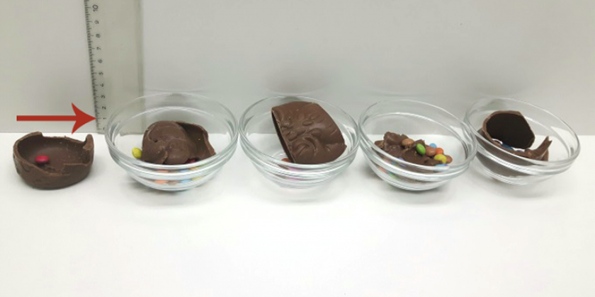 4 Portionen Smarties Klapper Klaus