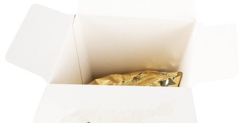 Truffettes de France Organic Fancy Truffles Plain aufgeklappt