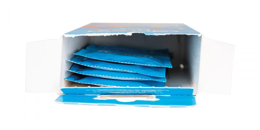 Durex, geöffnete Packung