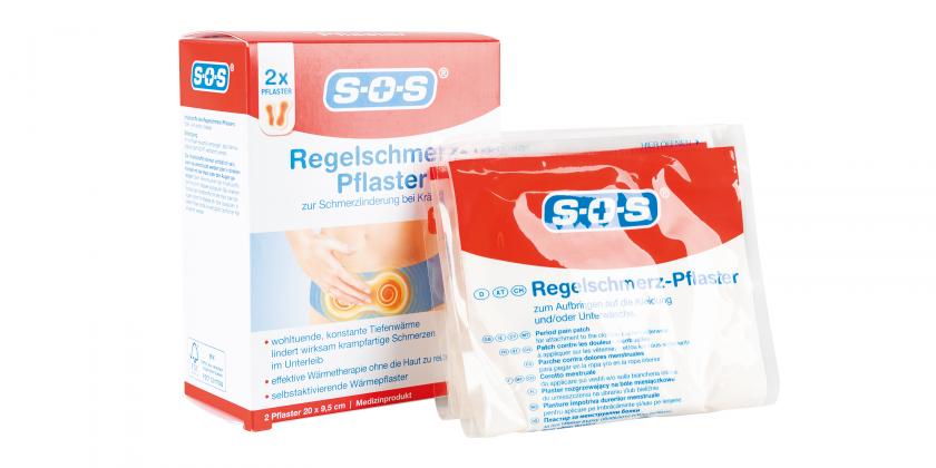 SOS Regelschmerzen-Pflaster