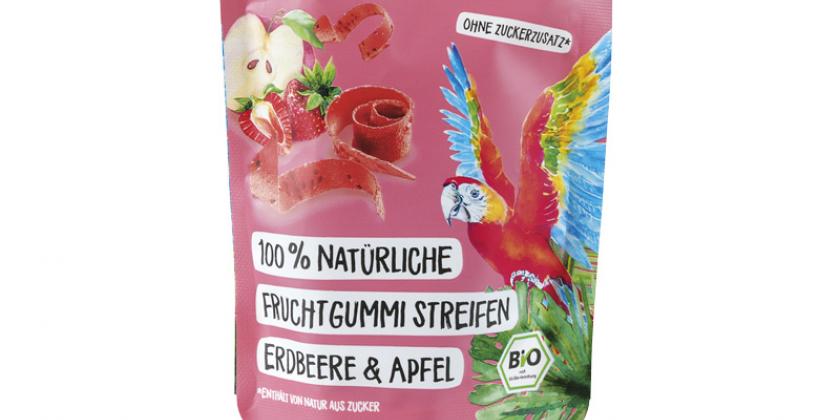 Mogli Fruchtgummi Streifen Erdbeer &amp; Apfel
