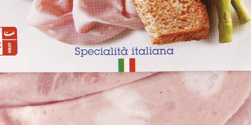Cucina Nobile Mortadella italienische Aufmachung