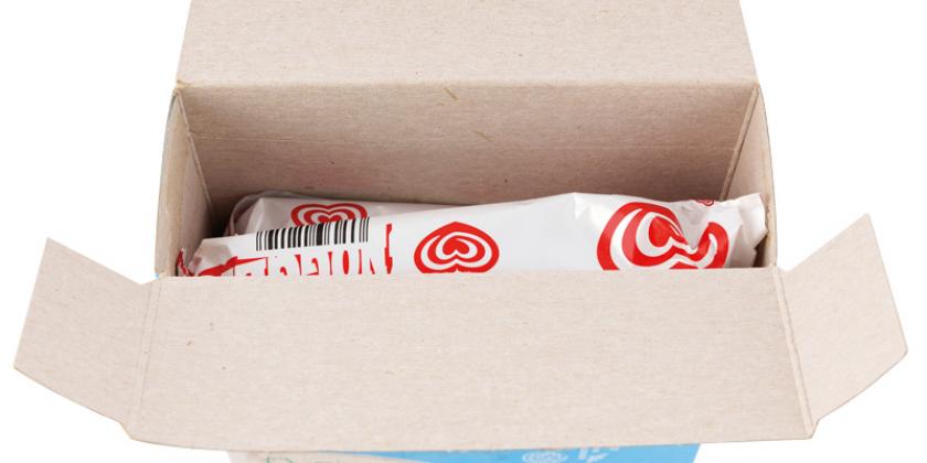 Eskimo Nogger: neue Packung, enthält nur mehr fünf Stück "Eskimo Nogger"