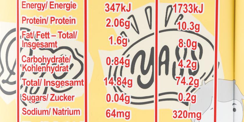 PopCorn Time Cheese Nährwerttabelle