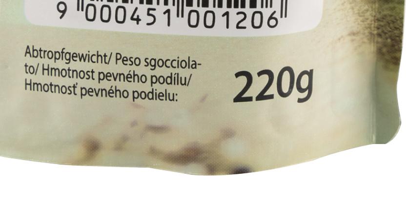 Efko Krautsalat mit Speck Neues Abtropfgewicht 220 g