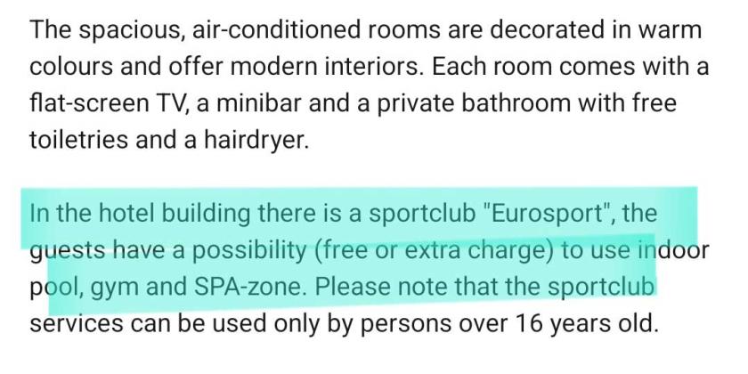 Beschwerde über Schwimmbad