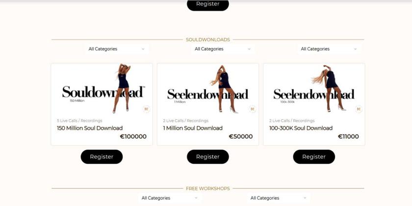 3 Angebote zum Seelendownload von Kat Korch, Preis zwischen 11.000 und 100.000 Euro