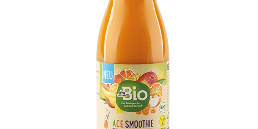 dm Bio ACE Smoothie mit Karotte, Orange &amp; Weizenkeimöl