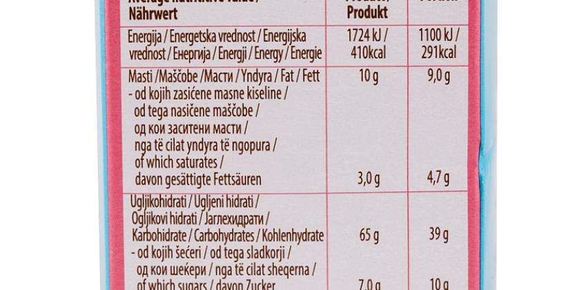 Boom Box Granola & Pops Crunchy Berry - Nährwerte