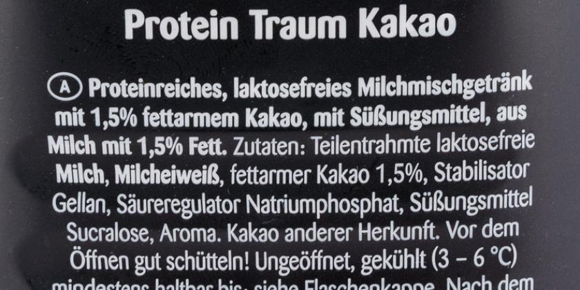 Schärdinger Protein Traum Kakao - Zutaten
