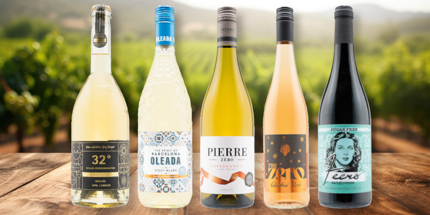 Entalkoholisierter Wein Test - Zweites Gruppenbild unserer Testkandidaten in der Kategorie Sonstiges