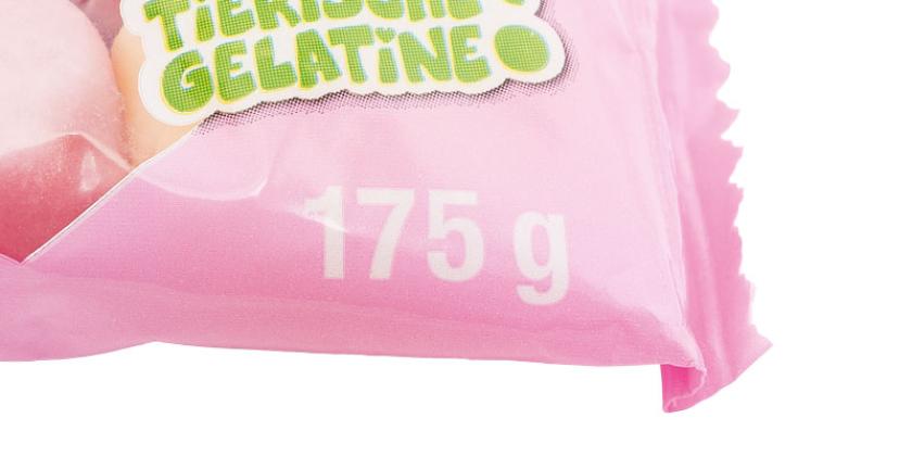 Die Auslobung der Katjes Yoghurt Gamus in weißer Schrift auf rosa Hintergrund.