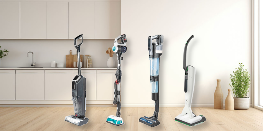 Gruppenbild unserer Akkusaugwischer Testkandidaten