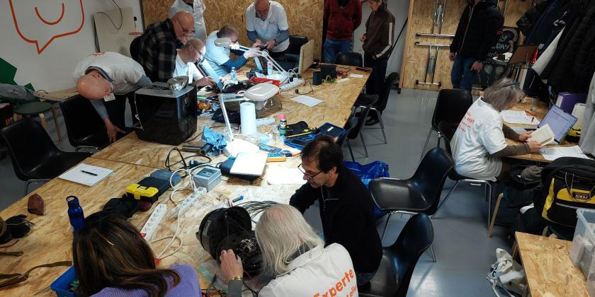 Das Repair Cafe in der Totale