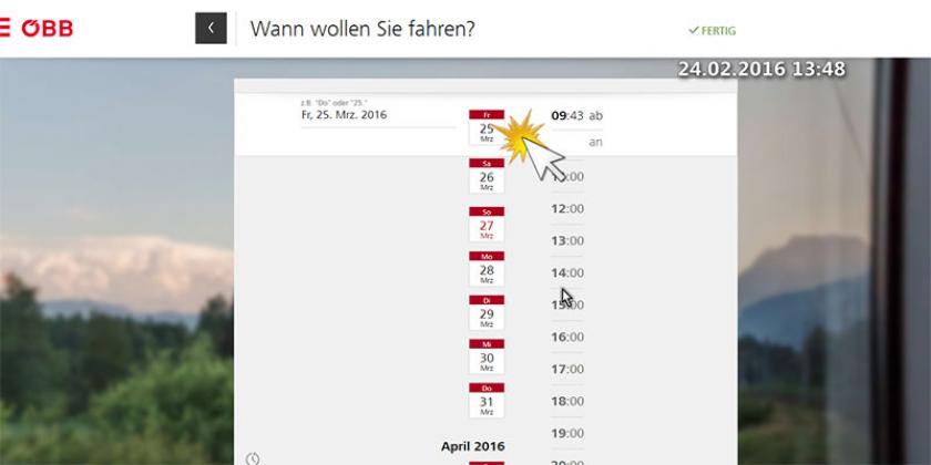 B ÖBB Preisunterschiede 5 2016-03 800px Report ÖBB Preisunterschiede: Jeder Tag ein Kalenderblättchen (Bild: VKI)