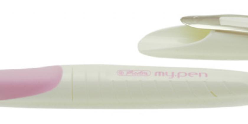B07 Füllfedern 2010-09 Füllfedern HERLITZ my pen 800px HERLITZ my.pen Schulfüllhalter (Bild:VKI)
