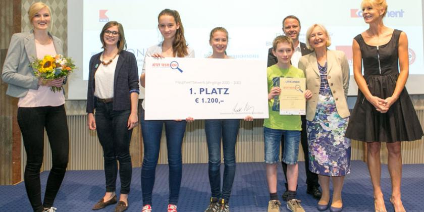 Altersgruppe 2000 - 2003, 1. Platz: Vanillejoghurt-Test des PG St. Rupert Bischofshofen, Salzburg (Bild: Martina Draper)