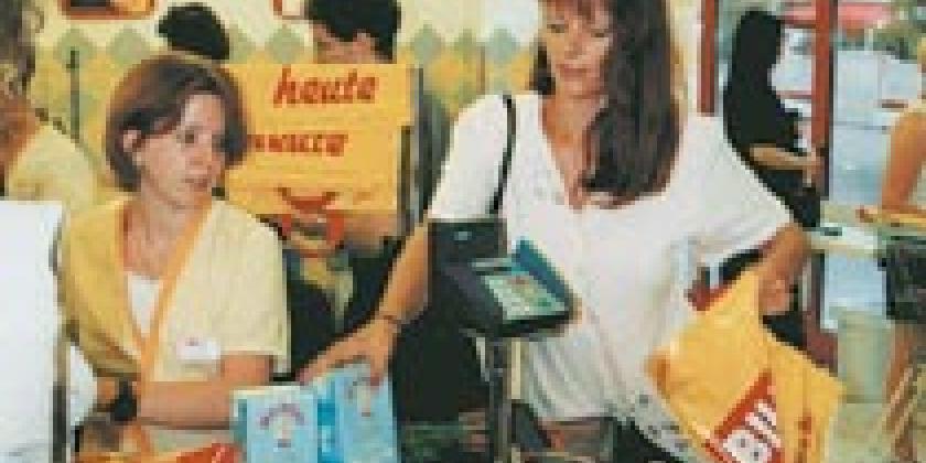 Frau Kassa Supermarkt Frau Kassa Supermarkt