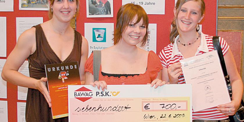 2. Platz, Altersgruppe 1987-1990: Stabilität von Joghurtbechern (Bild:VKI)