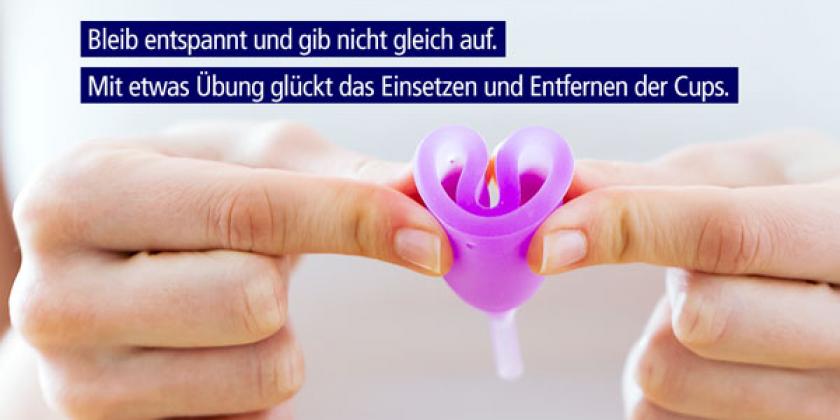 An die Einführung der Tassen mussten sich unsere TesterInnen auch erst gewöhnen.