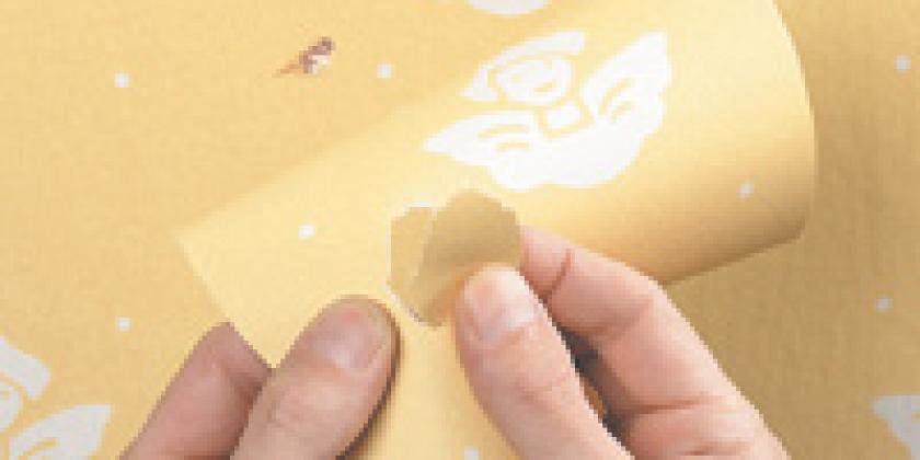 Tapete_ Rissmethode Tapete, Rissmethode