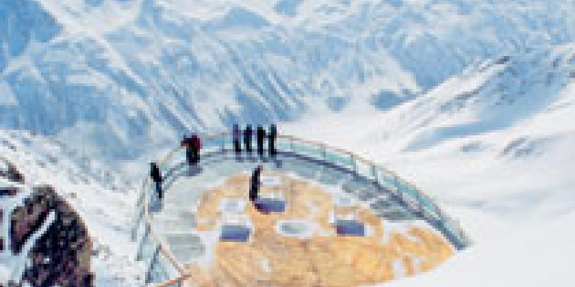 Sölden Schigebiet Schnee Urlaub Winter