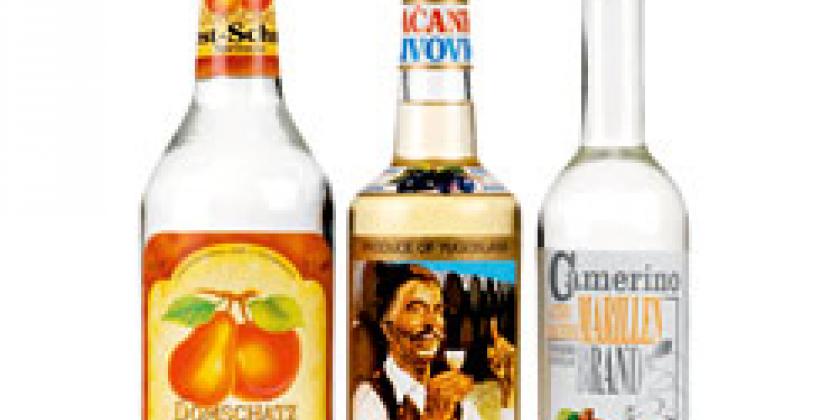 Edelbrand Flasche Alkohol Geist Kornbrand Obstschnaps