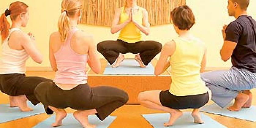 Yoga Übung Konzentration