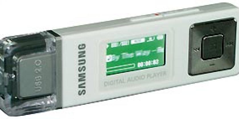 MP3-Player mit Flashspeicher: Samsung YP-U2