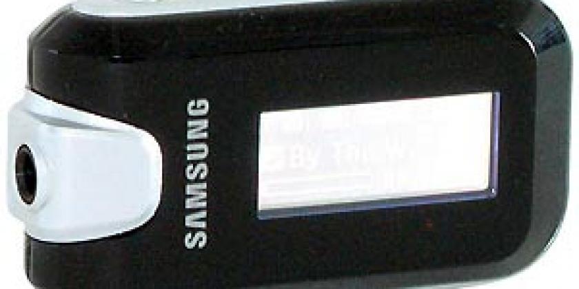 MP3-Player mit Flashspeicher: Samsung YP-F2