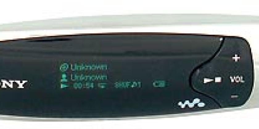 MP3-Player mit Flashspeicher: Sony NW-S703F