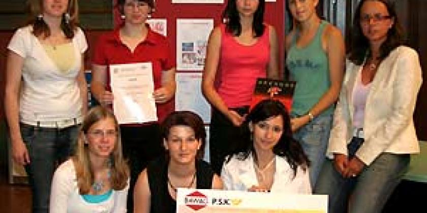 Schülerwettbewerb &quot;Jetzt teste ich&quot; 2007 Preis für Haarentfernungsmitteltest