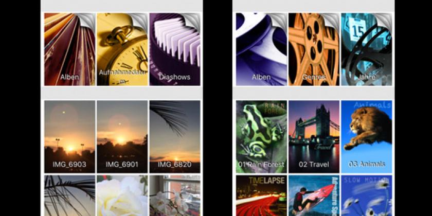 B 5 Seagate Wireless Mobile Storage Festplatte für Handy 569px Die Seagate Wireless Mobile Storage, eine externe Festplatte für das Handy im KONSUMENT-Kurztest - hier: Über die App erfolgt der Zugriff auf die Festplatte (Bild: Gernot Schönfeldinger/VKI)